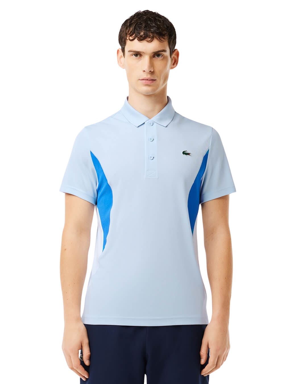 Lacoste Polo Shirts Lacoste Blue Tennis x Novak Djokovic Ultra-Dry Polo Shirt