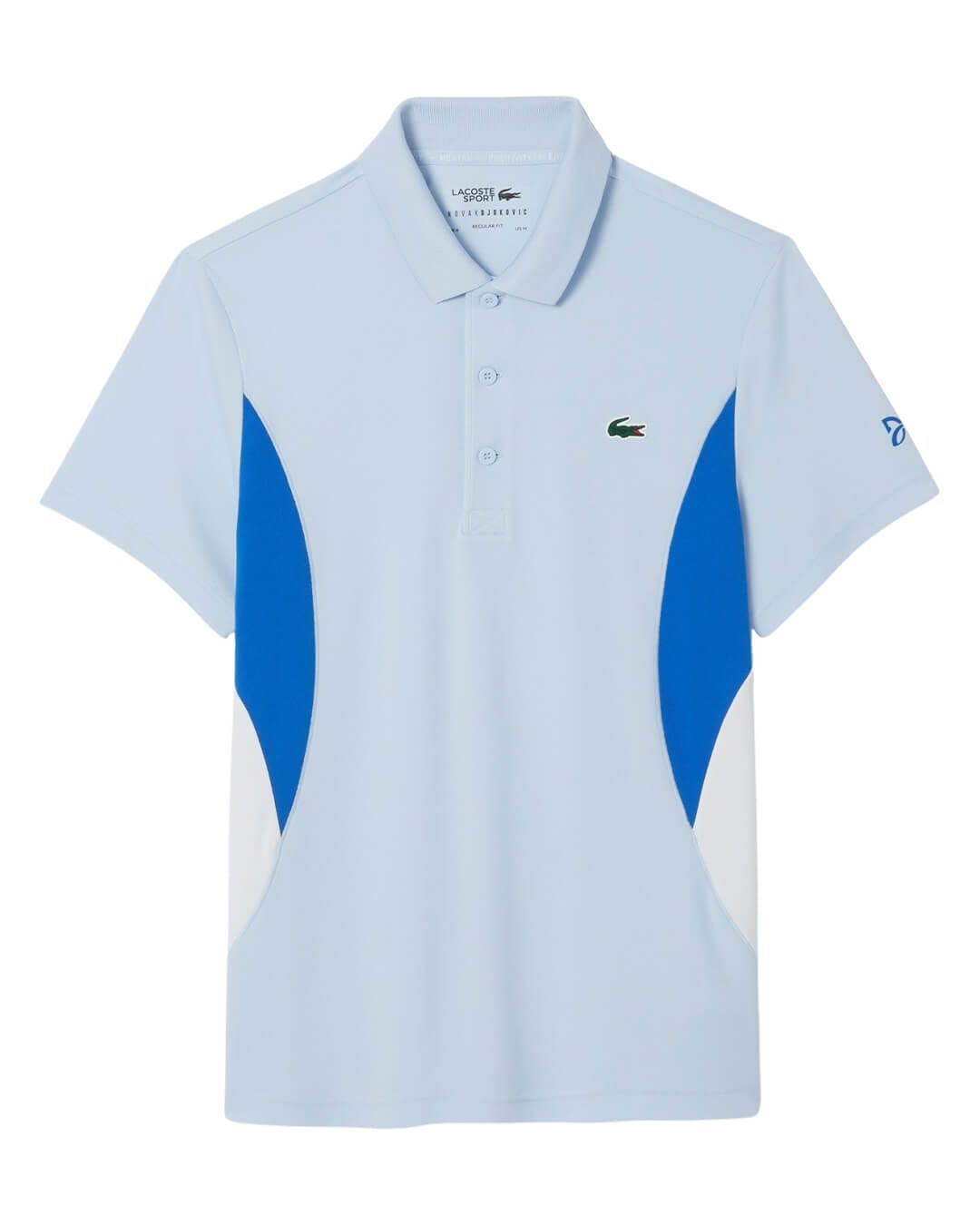 Lacoste Polo Shirts Lacoste Blue Tennis x Novak Djokovic Ultra-Dry Polo Shirt