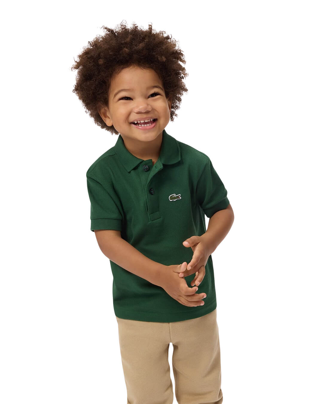Lacoste Polo Shirts Lacoste Boy'S Mini-Pique Polo Green Polo Shirt