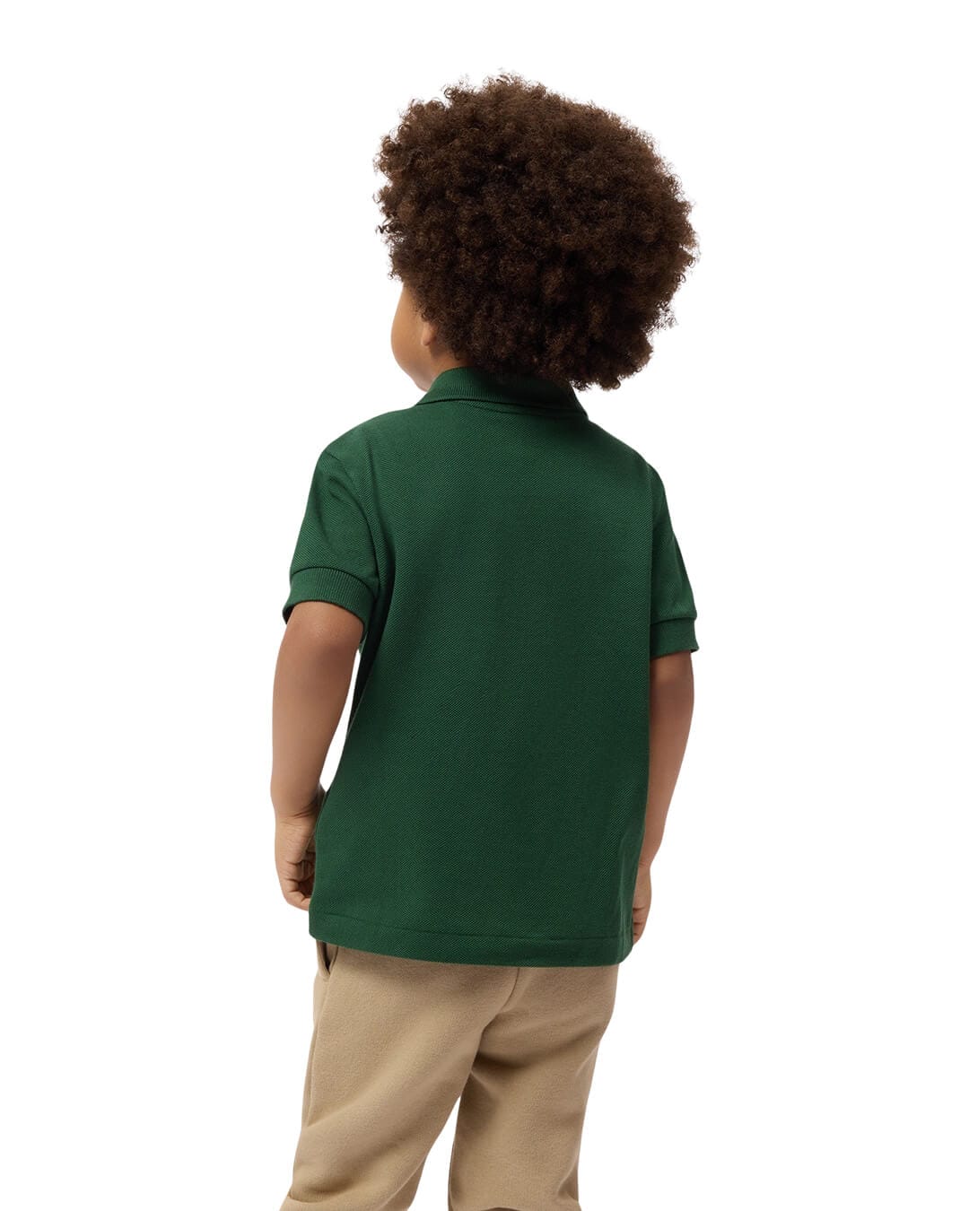Lacoste Polo Shirts Lacoste Boy'S Mini-Pique Polo Green Polo Shirt