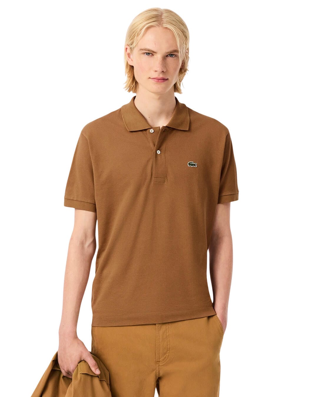 Lacoste Polo Shirts Lacoste Brown Men'S Polos Dpc Date