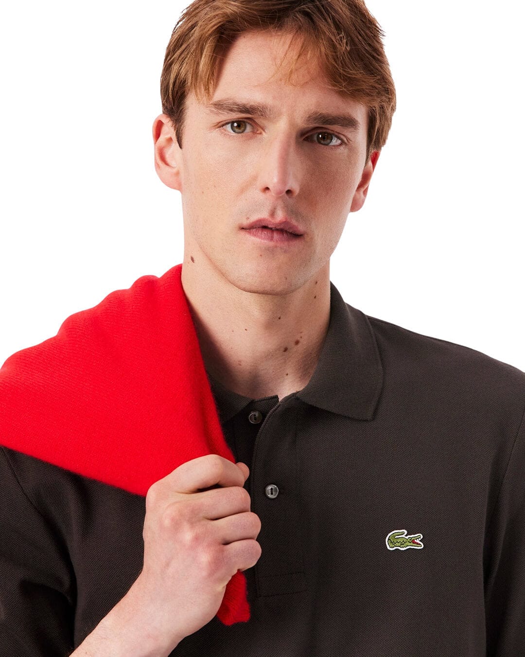 Lacoste Polo Shirts Lacoste Brown Men'S Polos Ls Skb Port 0