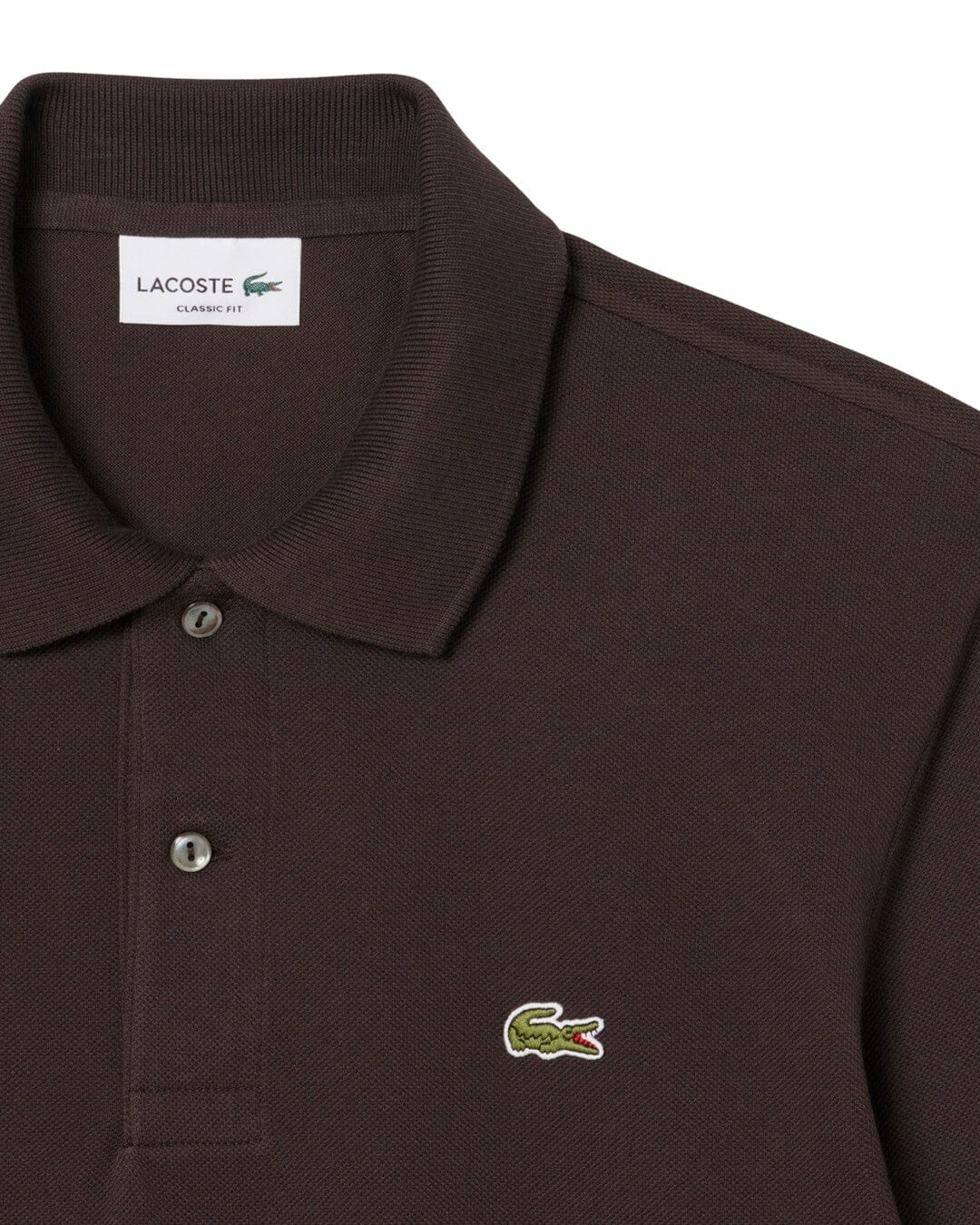 Lacoste Polo Shirts Lacoste Brown Men'S Polos Ls Skb Port 0