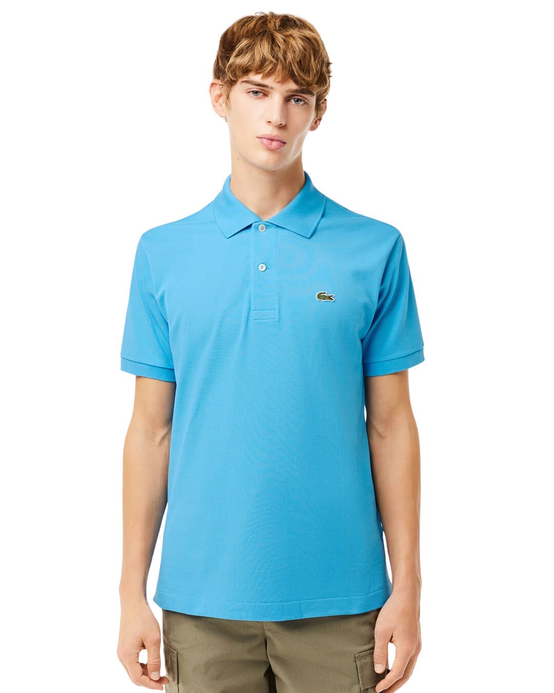 Lacoste Polo Shirts Lacoste Classic Fit L.12.12 Vibrant Blue Polo Shirt