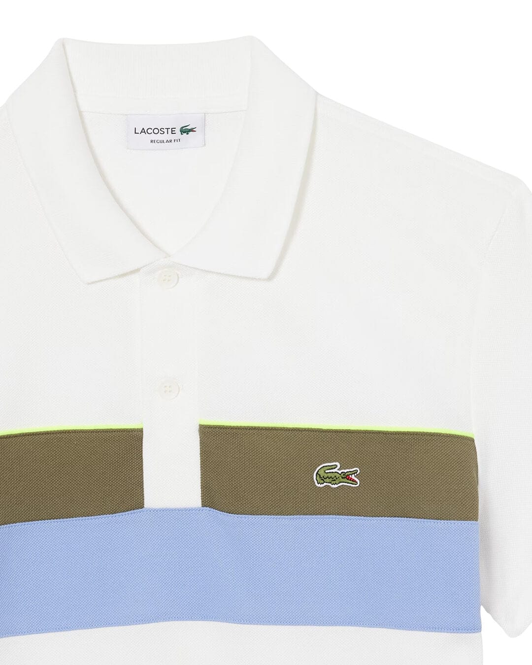 Lacoste Polo Shirts Lacoste Cream Men'S Polos 9Iv Flour Olive