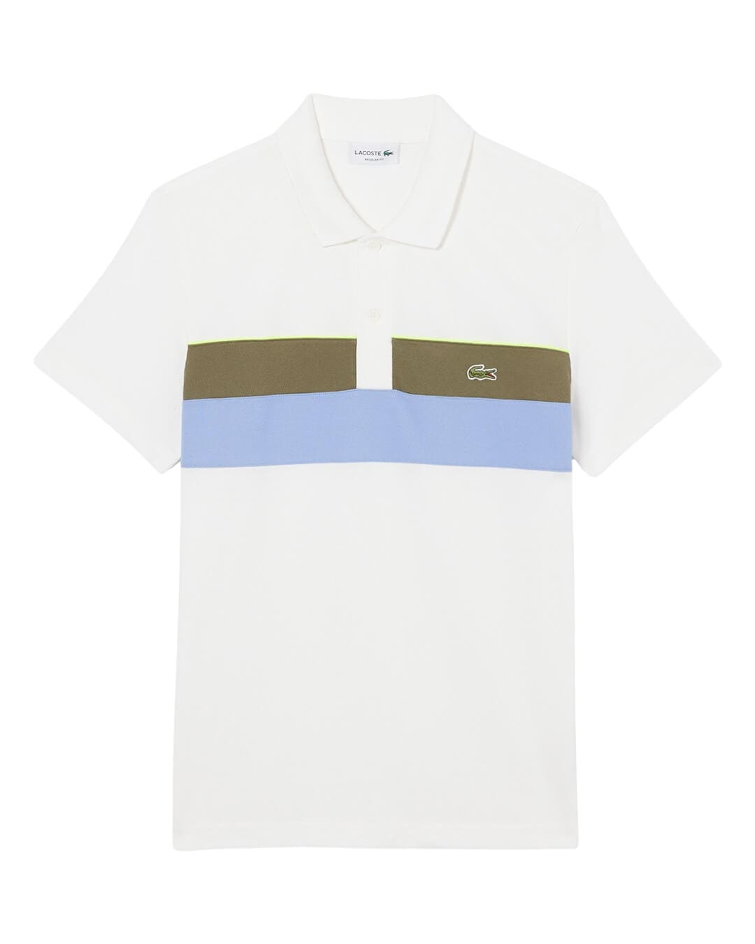 Lacoste Polo Shirts Lacoste Cream Men'S Polos 9Iv Flour Olive