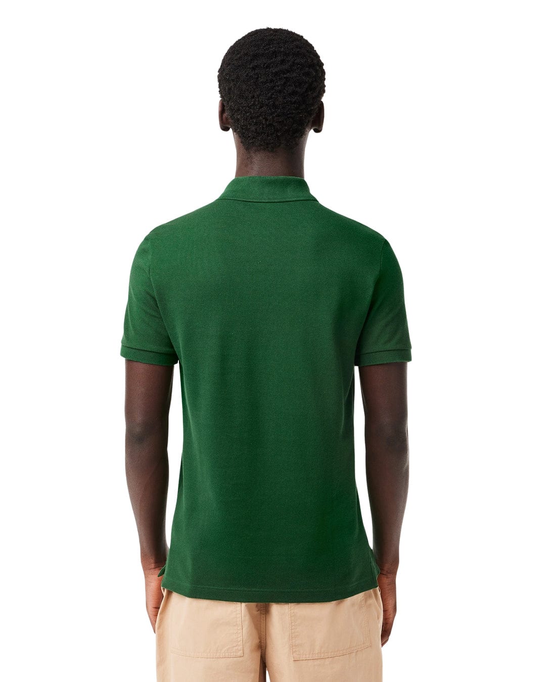 Lacoste Polo Shirts Lacoste Green Original L.12.12 Slim Fit Petit Piqué Cotton Polo Shirt