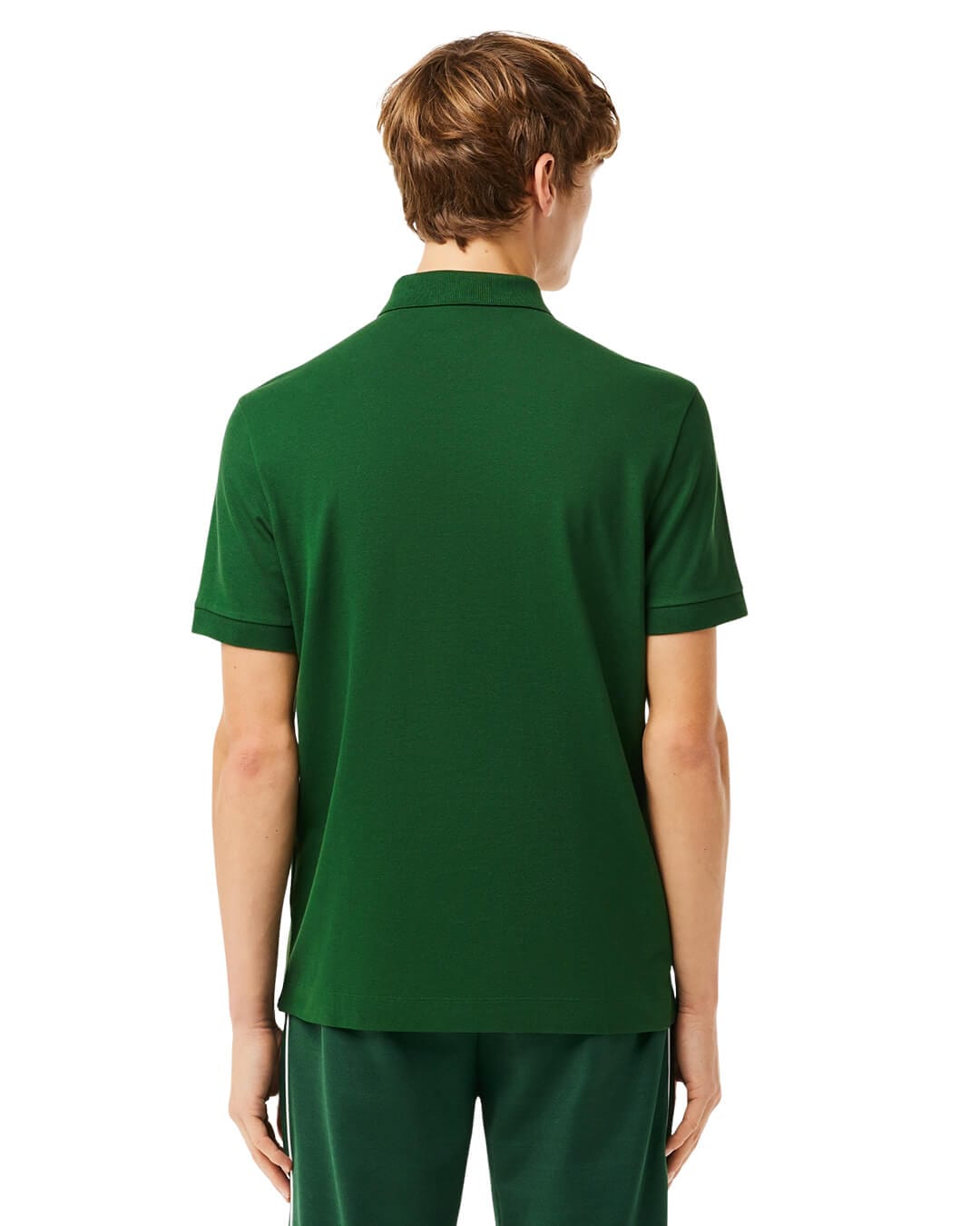 Lacoste Polo Shirts Lacoste Green Smart Paris Polo Shirt Stretch Cotton