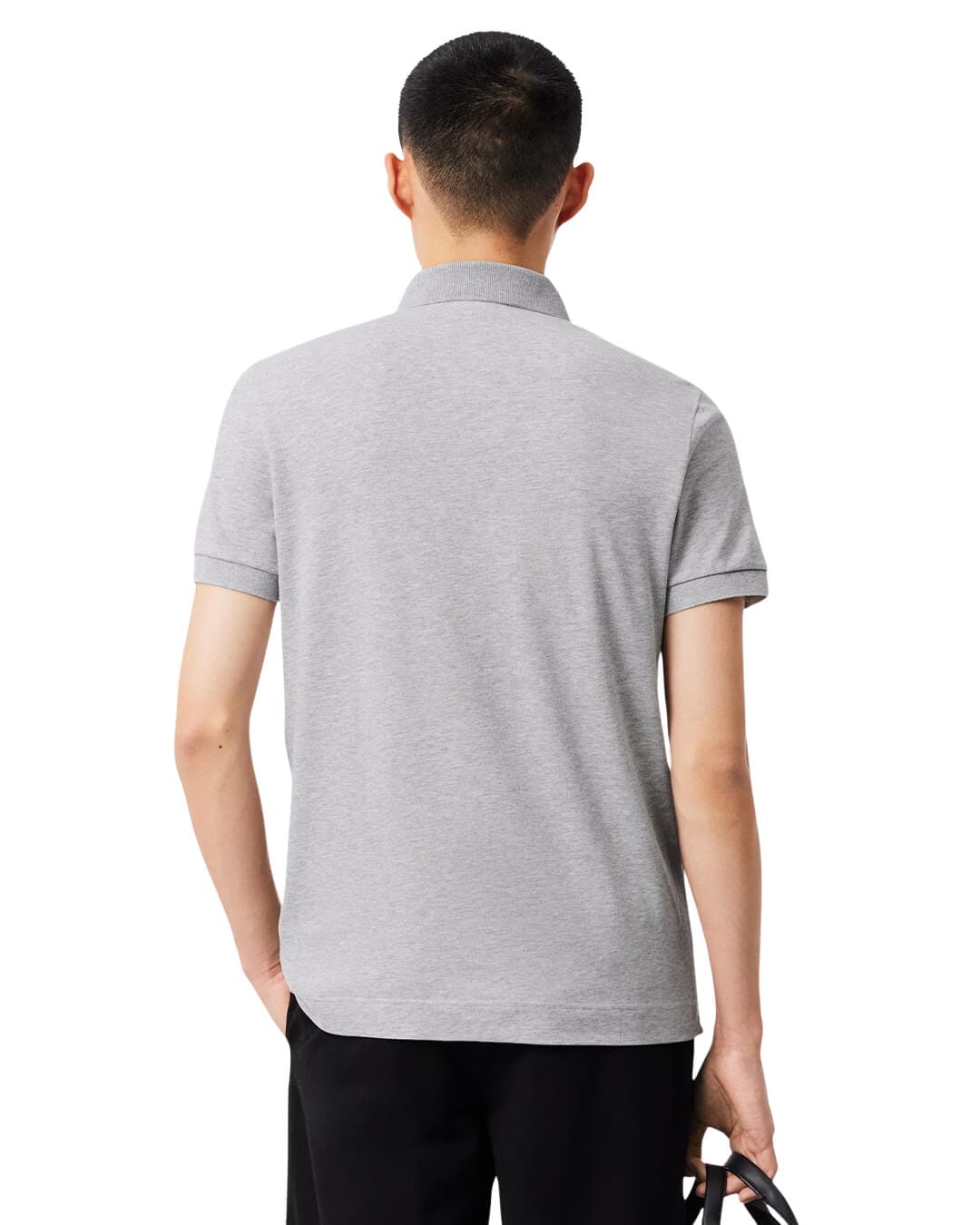 Lacoste Polo Shirts Lacoste Grey Men'S Regular Fit Paris Polo Shirt