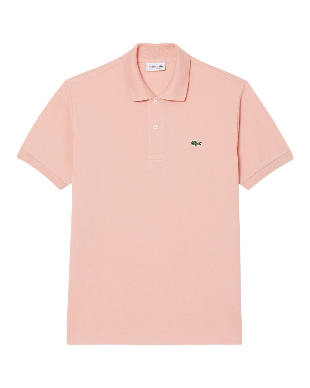 Lacoste Polo Shirts Lacoste Men'S Classic Fit Ss Pique Polo Pink Polo Shirt