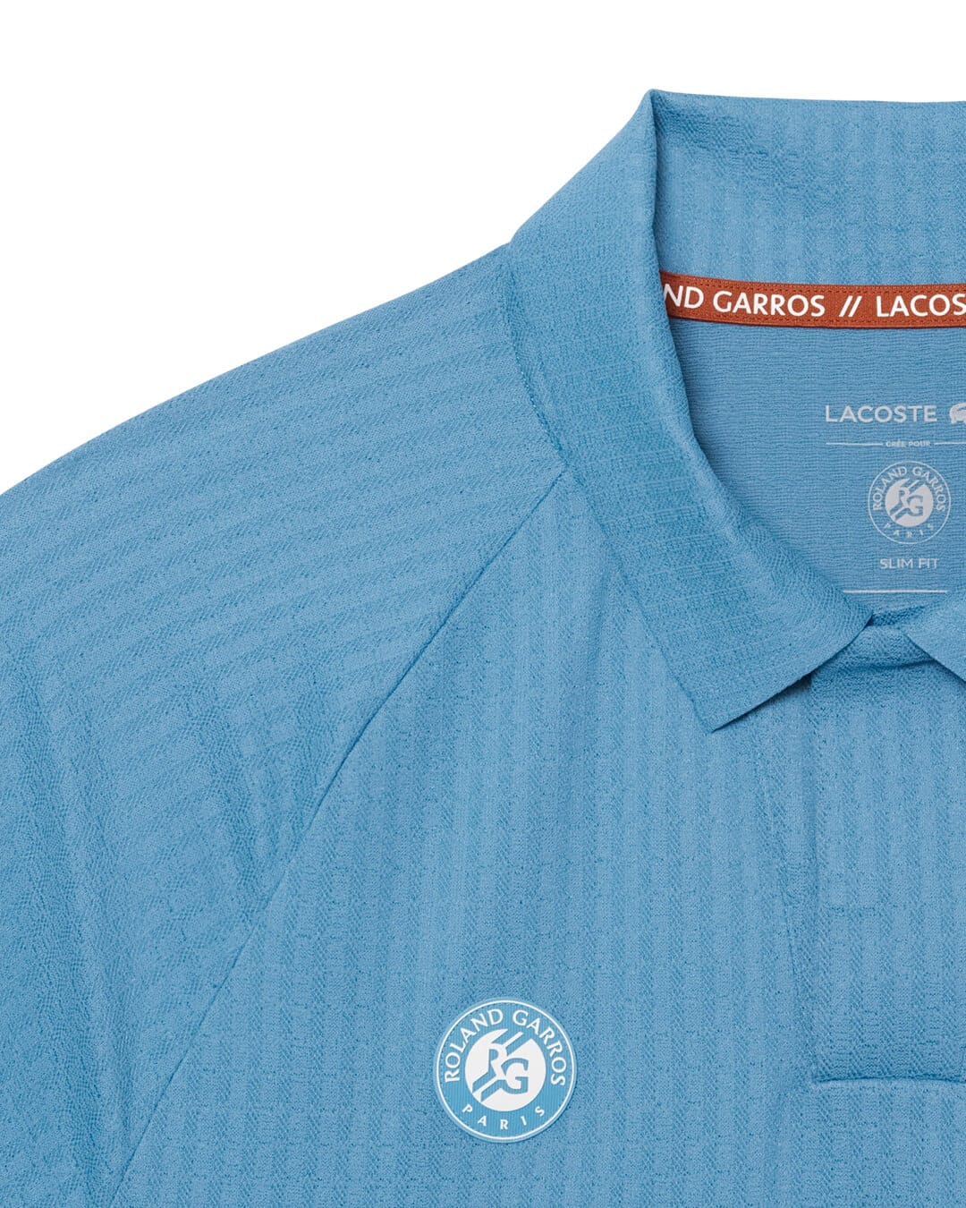Lacoste Polo Shirts Lacoste Men'S Roland Garros Edition Ultra-Dry Polo Blue Polo Shirt