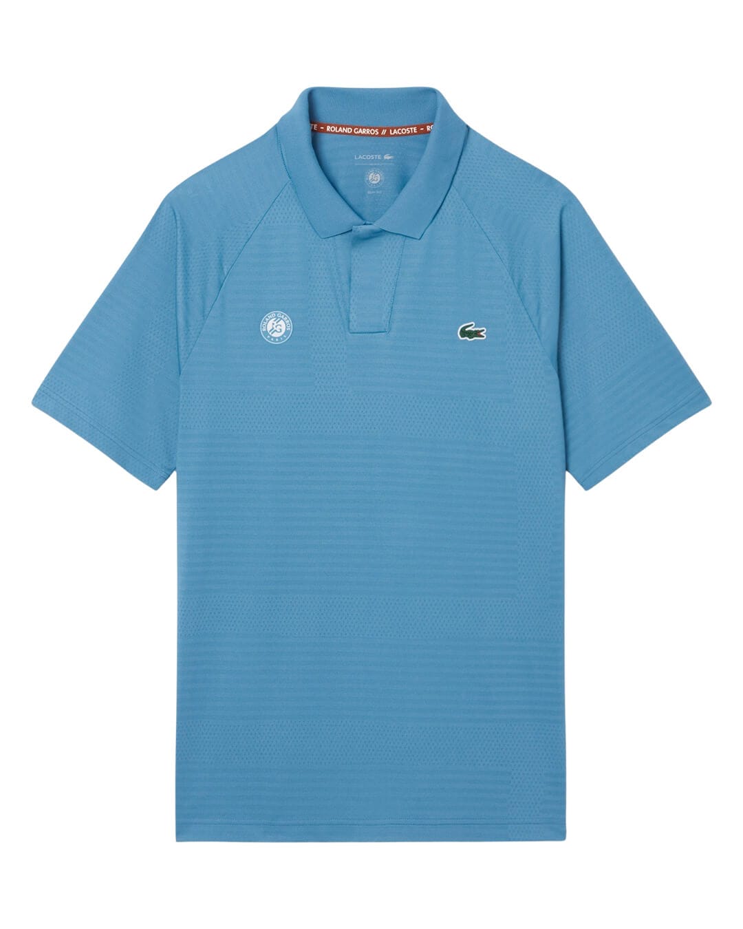 Lacoste Polo Shirts Lacoste Men'S Roland Garros Edition Ultra-Dry Polo Blue Polo Shirt