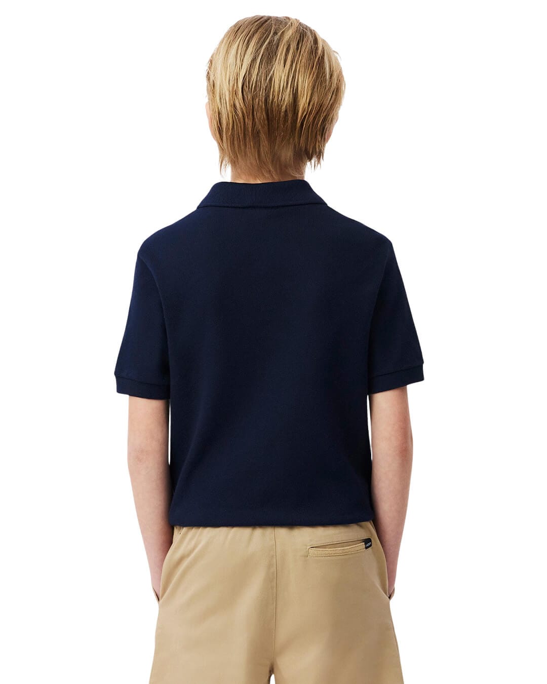 Lacoste Polo Shirts Lacoste Navy  Children'S Mini-Pique  Polo Shirt