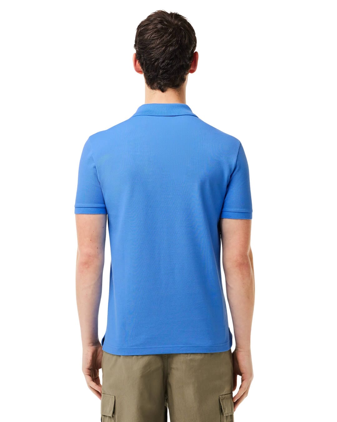 Lacoste Polo Shirts Lacoste Original L.12.12 Slim Fit Petit Piqué Cotton Blue Polo Shirt