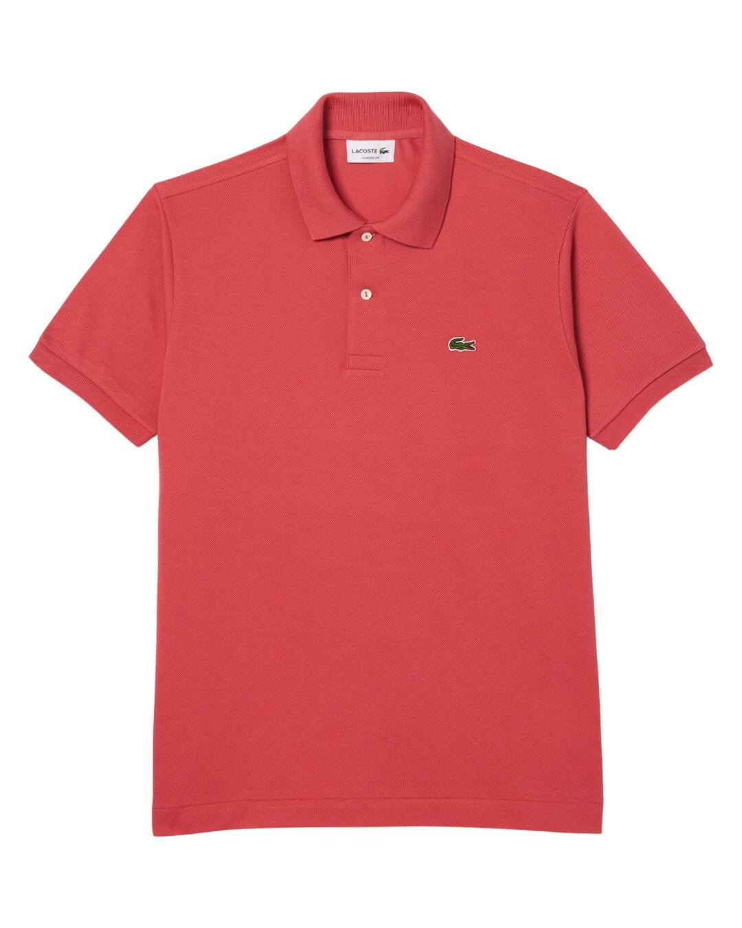 Lacoste Polo Shirts Lacoste Red MEN&#39;S SS BEST POLO LZV9 SIERRA RED