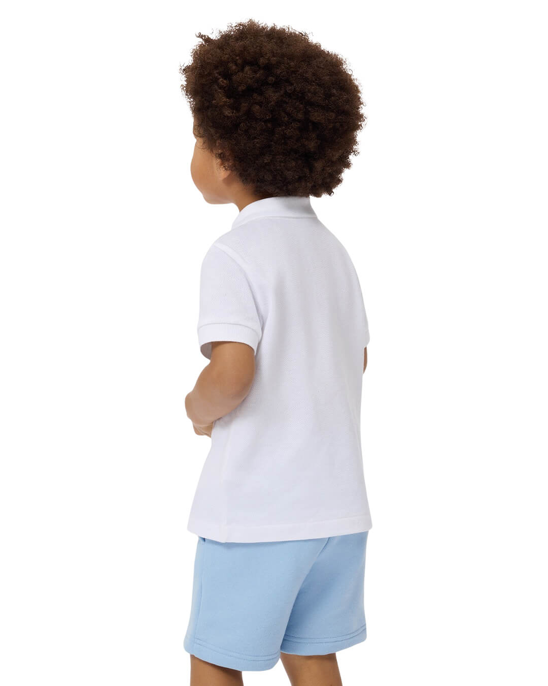 Lacoste Polo Shirts Lacoste White  Boy'S Mini-Pique  Polo Shirt