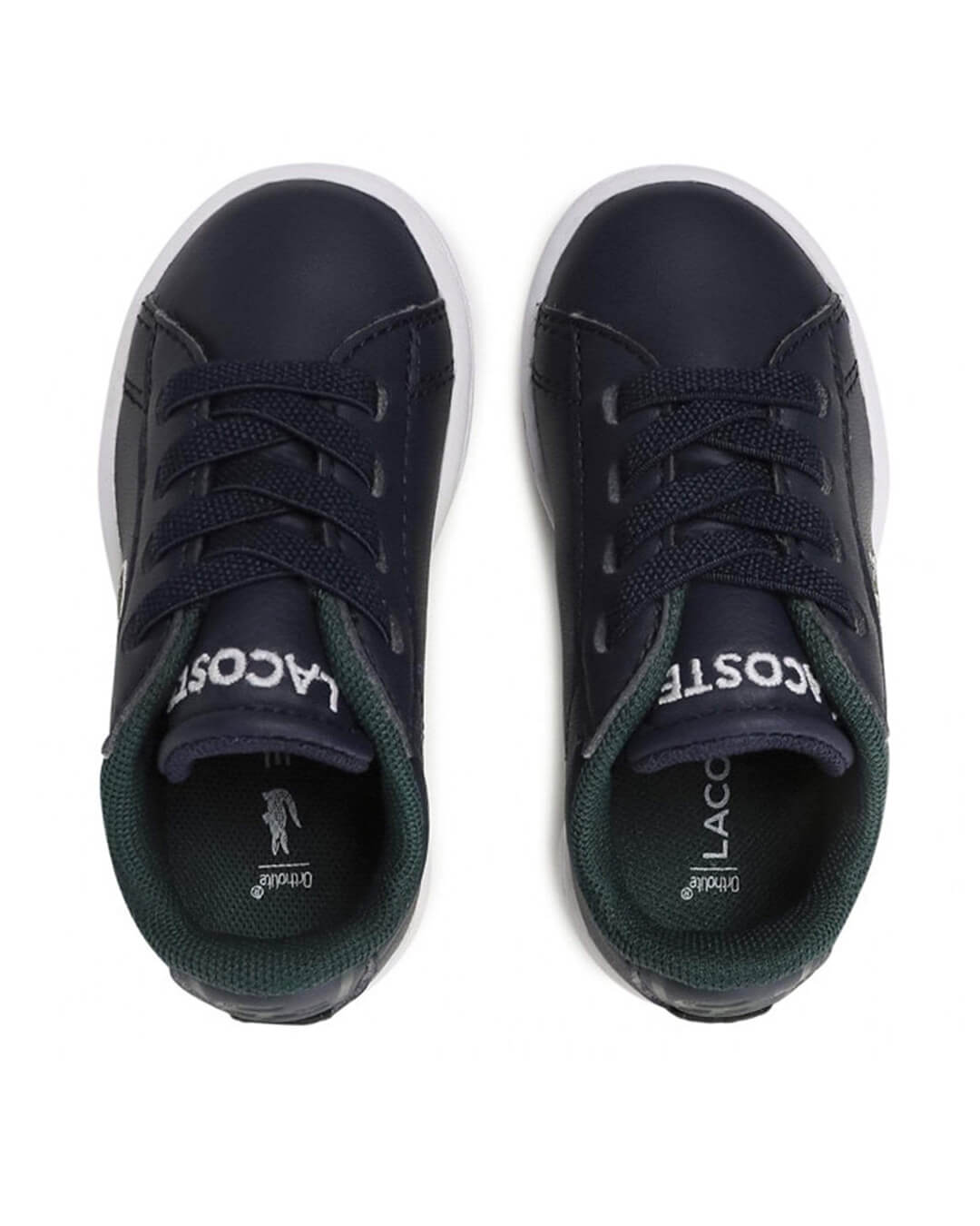 Lacoste Shoes Boys Lacoste Carnaby Evo Navy Sneakers