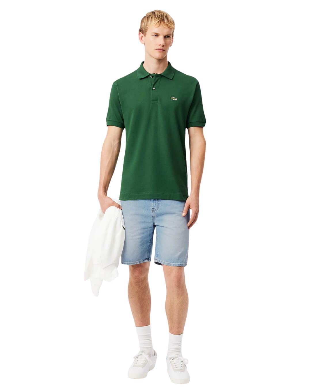 Lacoste Shorts Lacoste Blue Men'S Straight Leg Cotton Short