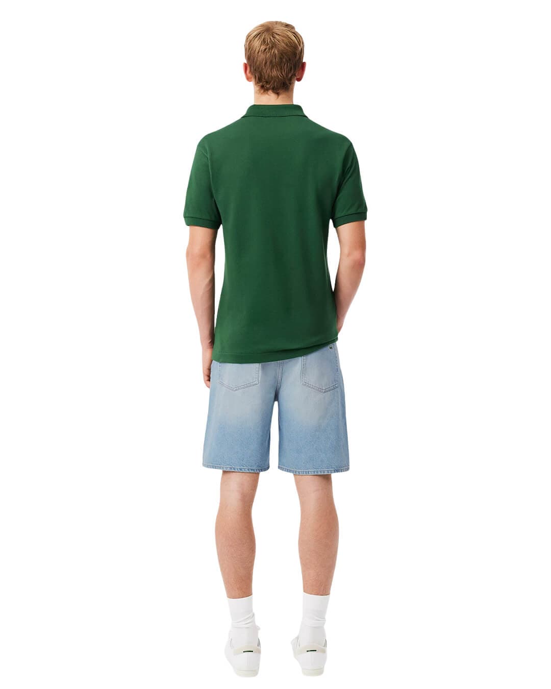 Lacoste Shorts Lacoste Blue Men'S Straight Leg Cotton Short
