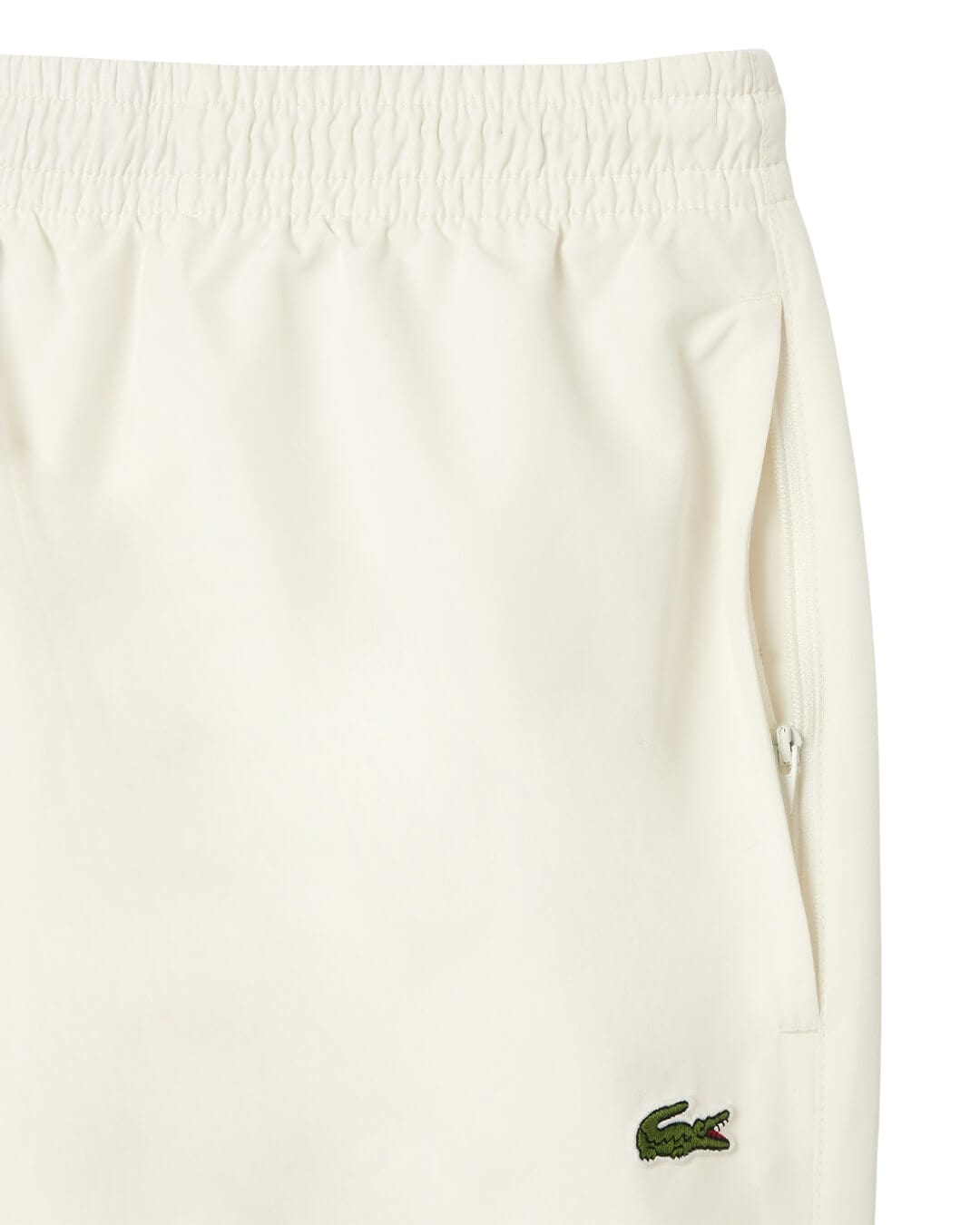 Lacoste Shorts Lacoste Cream Sportsuit Relaxed Fit Elasticated Waist Shorts