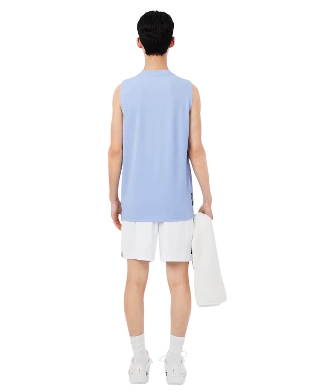 Lacoste Shorts Lacoste White Men'S Regular Fit Ultra-Dry  Shorts