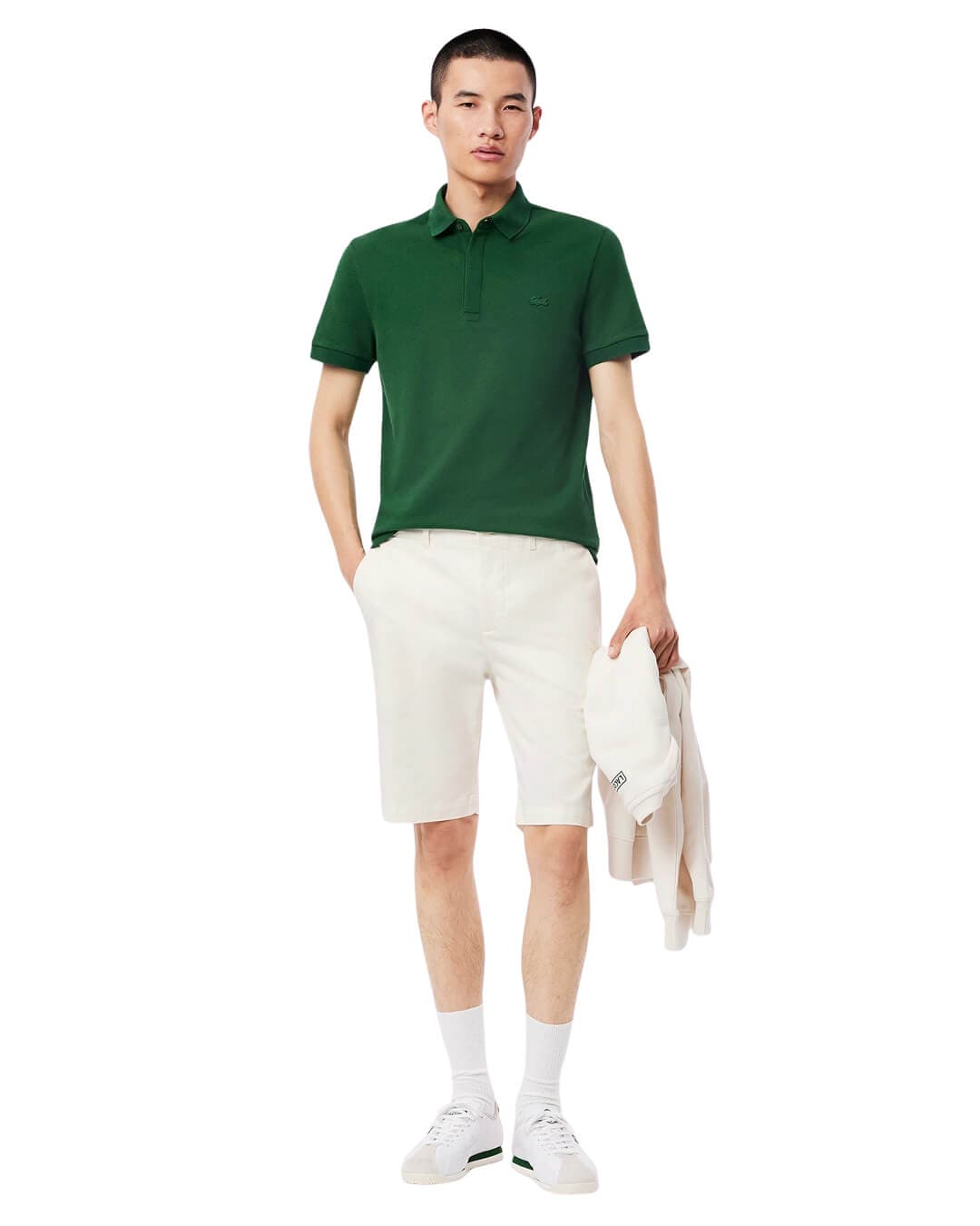 Lacoste Shorts MEN'S BERMUDA SHORTS FLOUR Cream