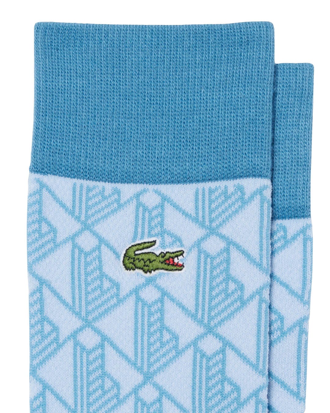 Lacoste Socks Lacoste Men'S 3 Pack Monogram Socks Blue Socks
