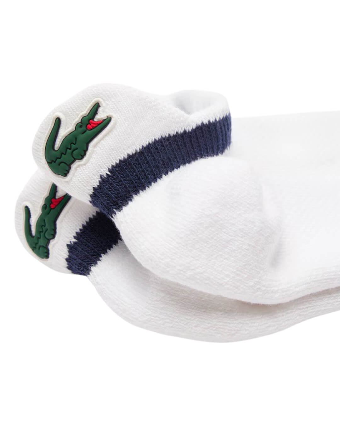 Lacoste Socks Lacoste White Men'S Short Sport  Socks