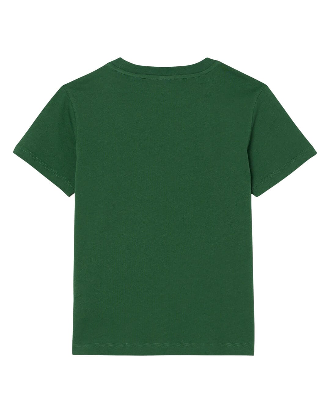 Lacoste T-Shirts Lacoste Boy'S Cotton Crew Neck T-Shirt Green T-Shirt