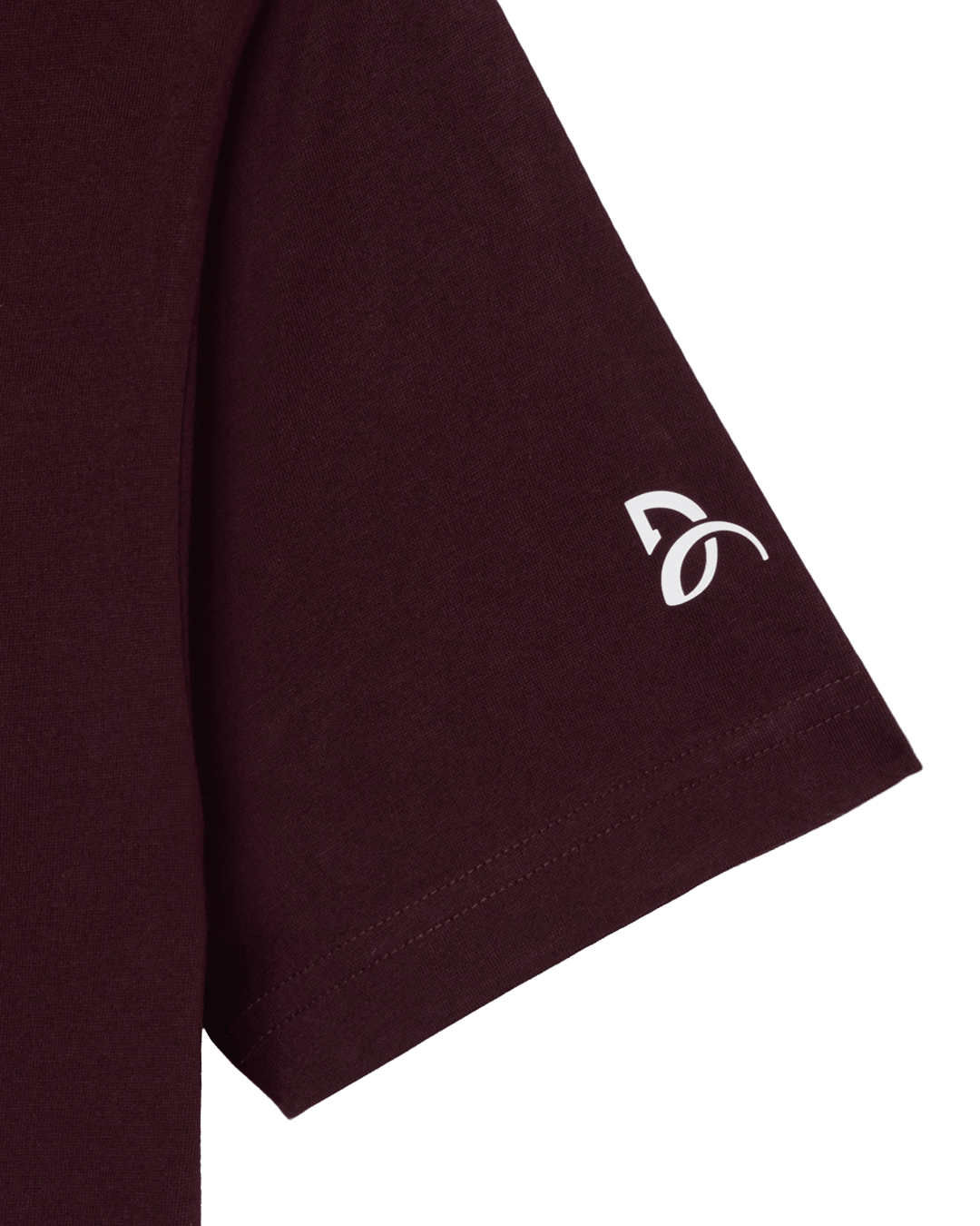 Lacoste T-Shirts Lacoste Burgundy Crew Neck T-Shirt