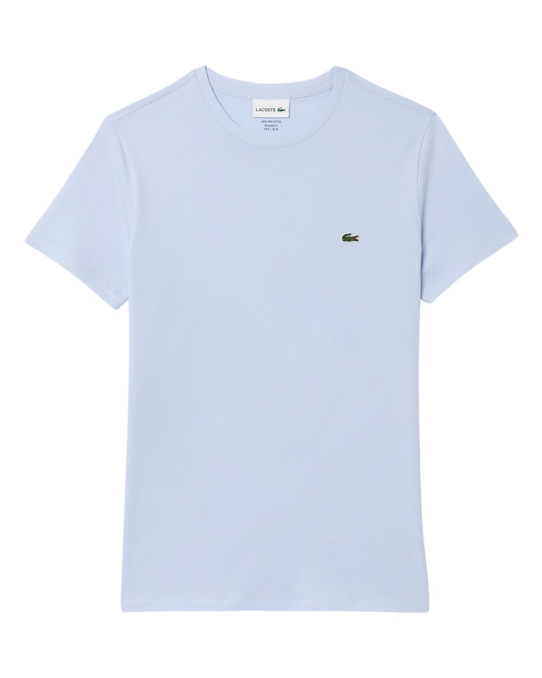 Lacoste T-Shirts Lacoste Crew Neck Pima Cotton Jersey Blue T-shirt