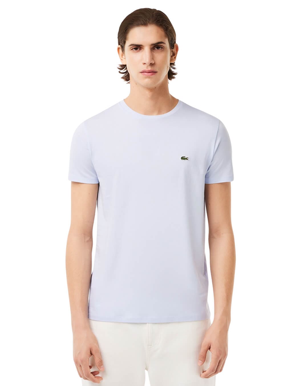 Lacoste T-Shirts Lacoste Crew Neck Pima Cotton Jersey Blue T-shirt