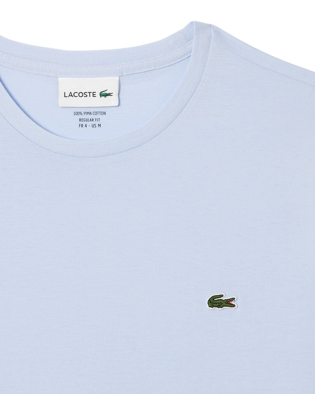 Lacoste T-Shirts Lacoste Crew Neck Pima Cotton Jersey Blue T-shirt