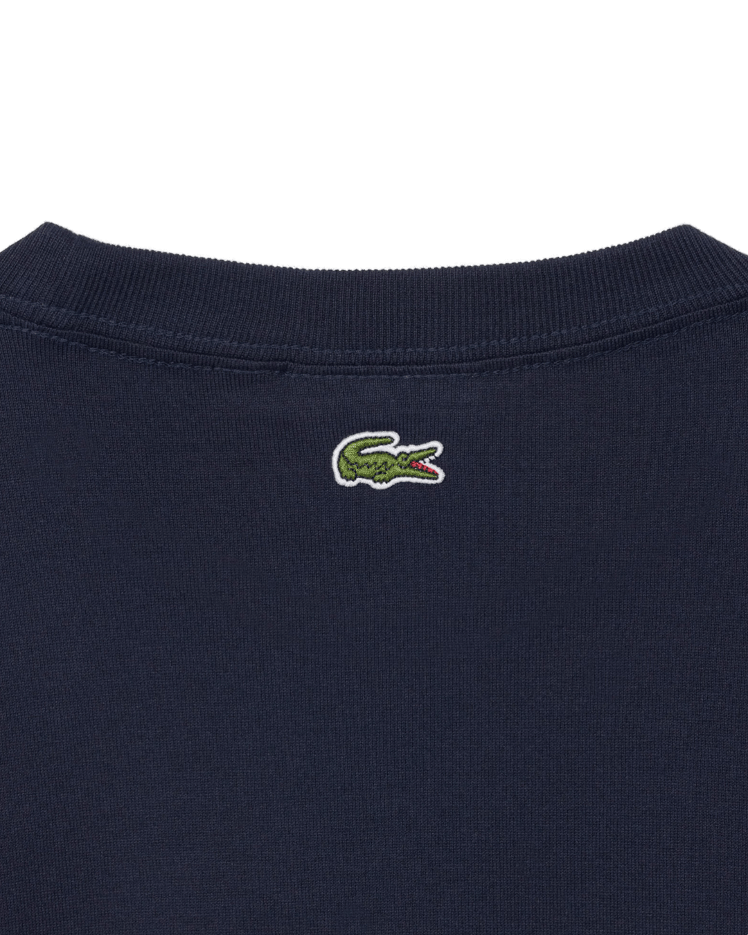 Lacoste T-Shirts Lacoste Dark Navy Crew Neck T-Shirt