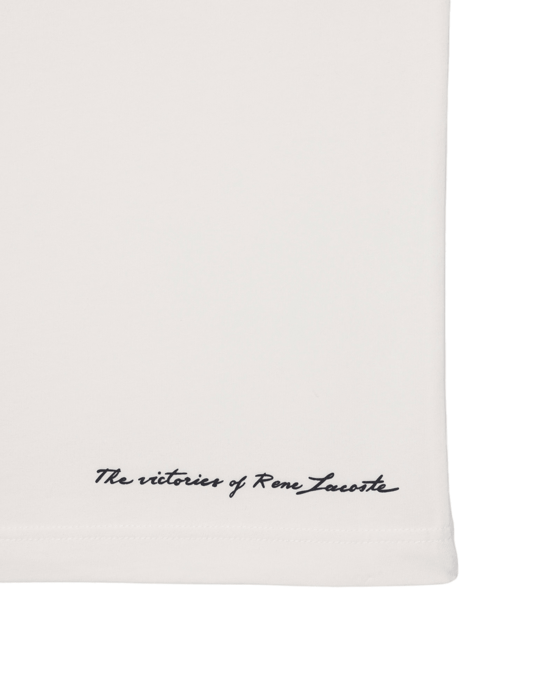 Lacoste T-Shirts Lacoste Off-White Crew Neck T-Shirt