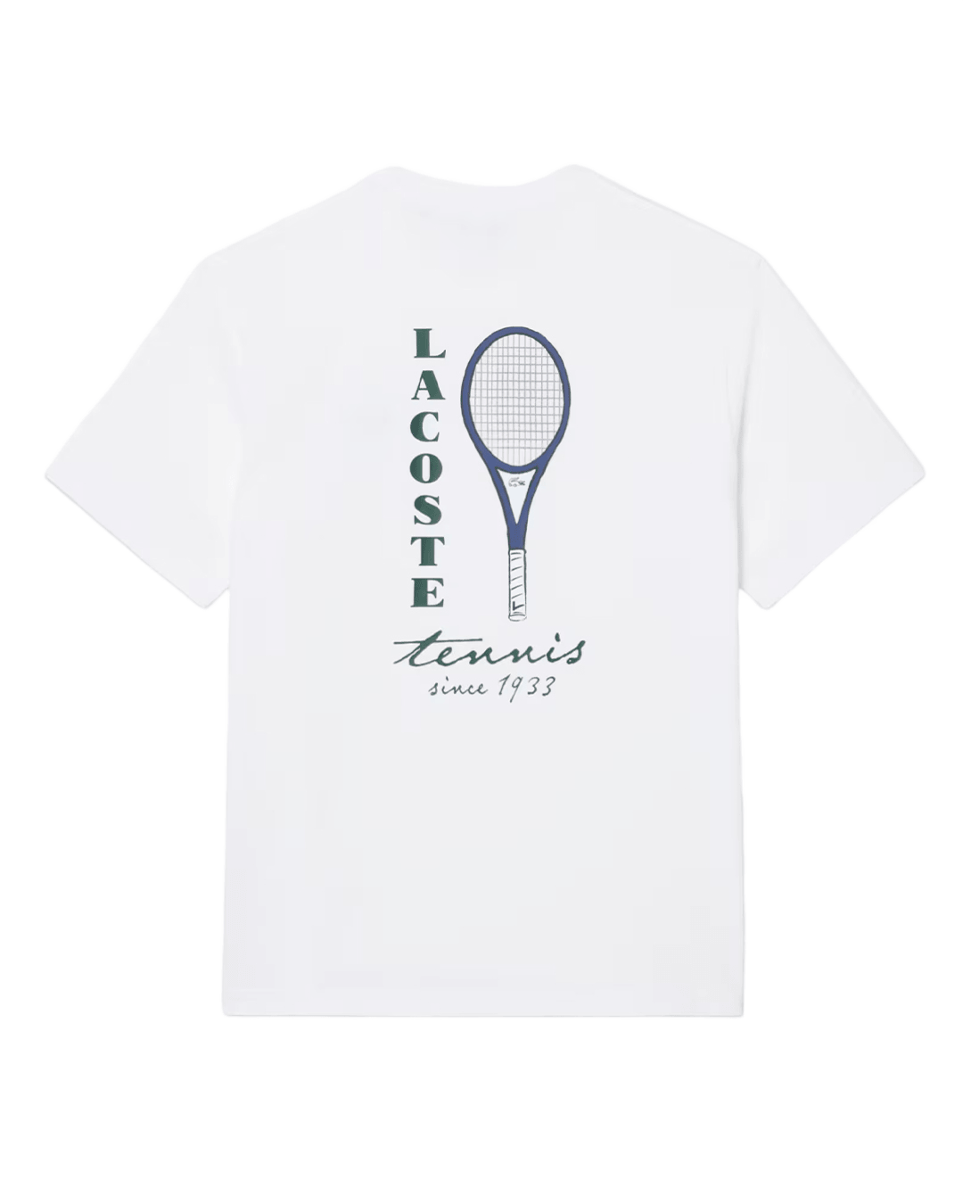Lacoste T-Shirts Lacoste White Crew Neck T-Shirt