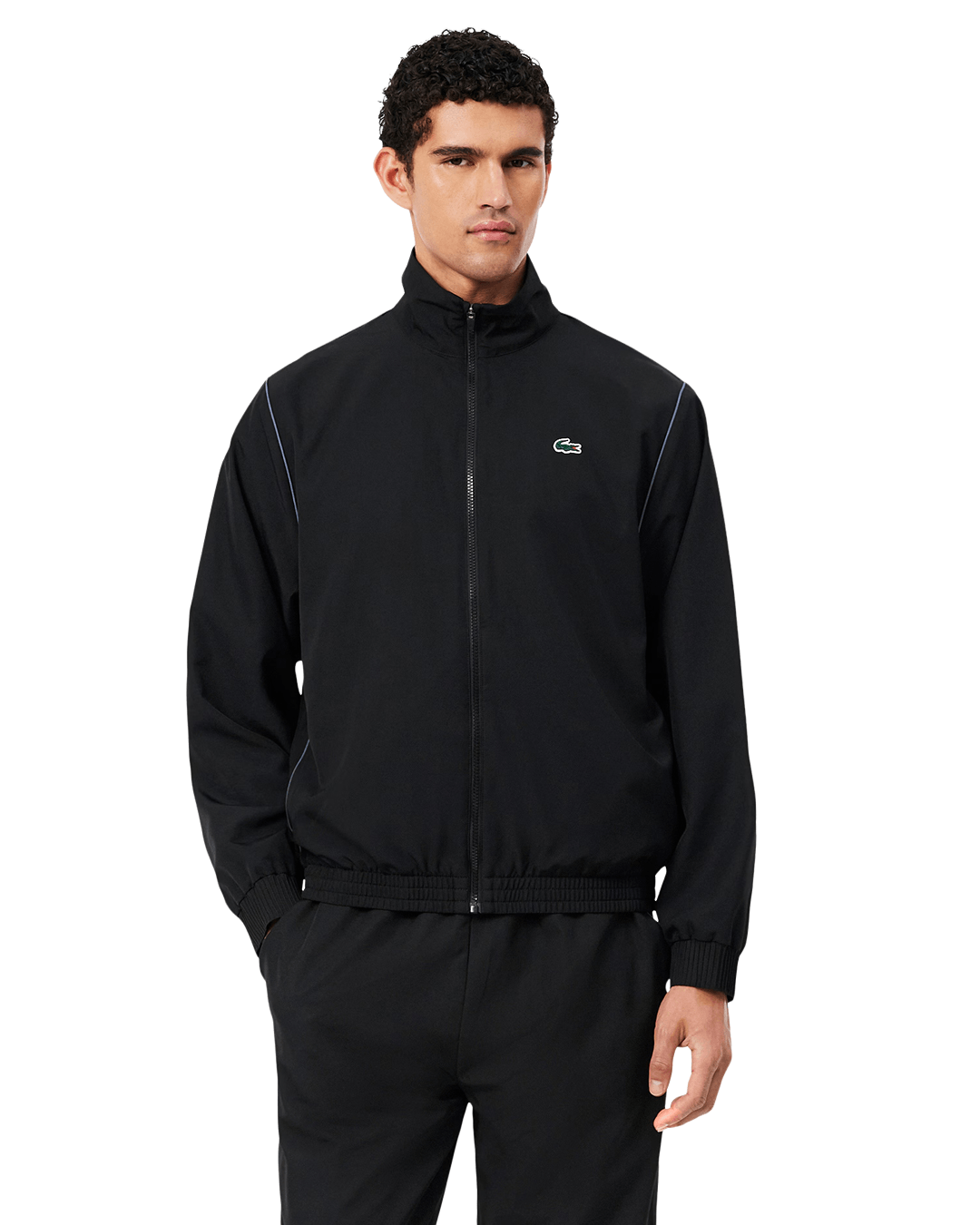 Lacoste Trousers Lacoste Black and Purple Tracksuit