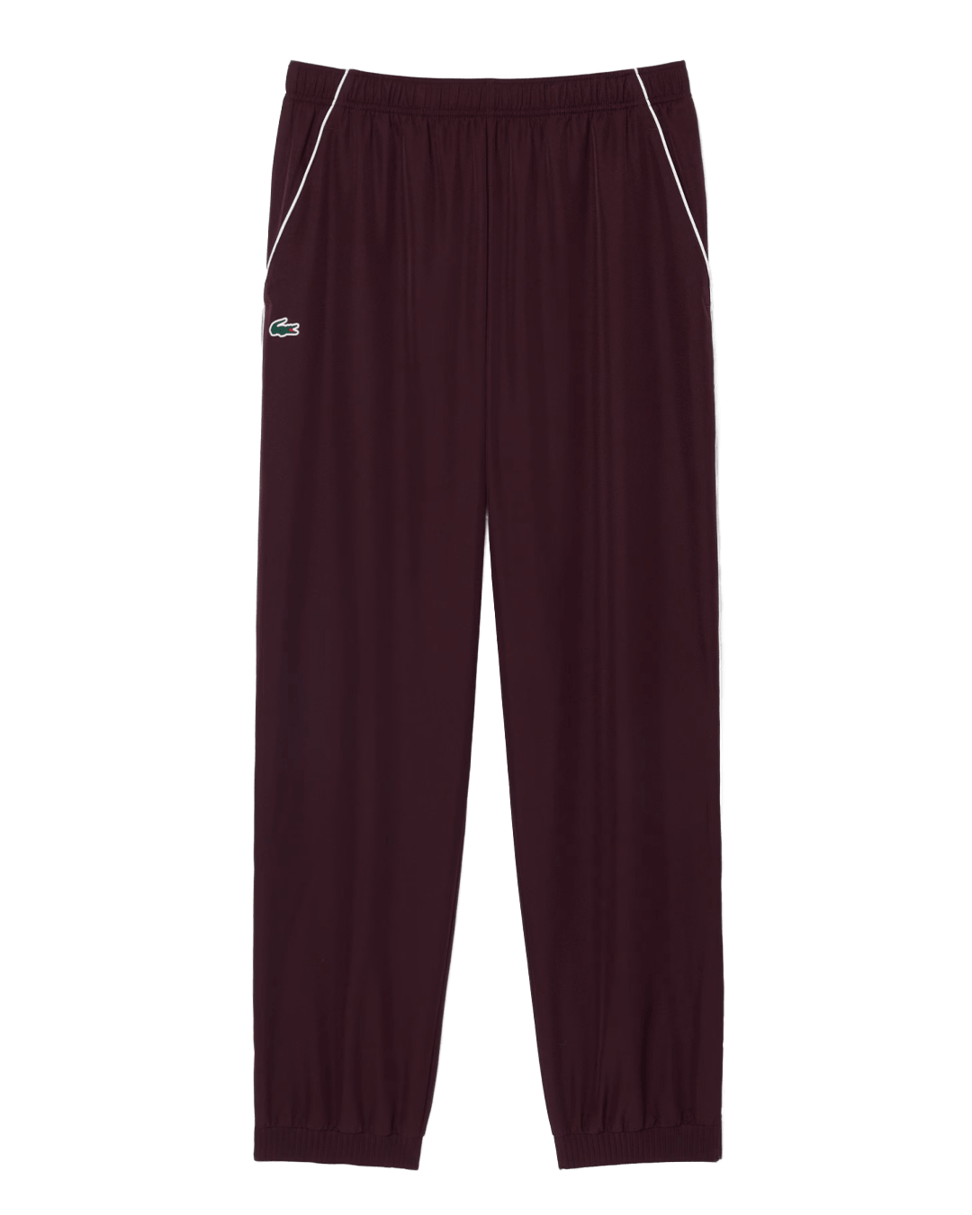 Lacoste Trousers Lacoste Burgundy and Off-White Tracksuit