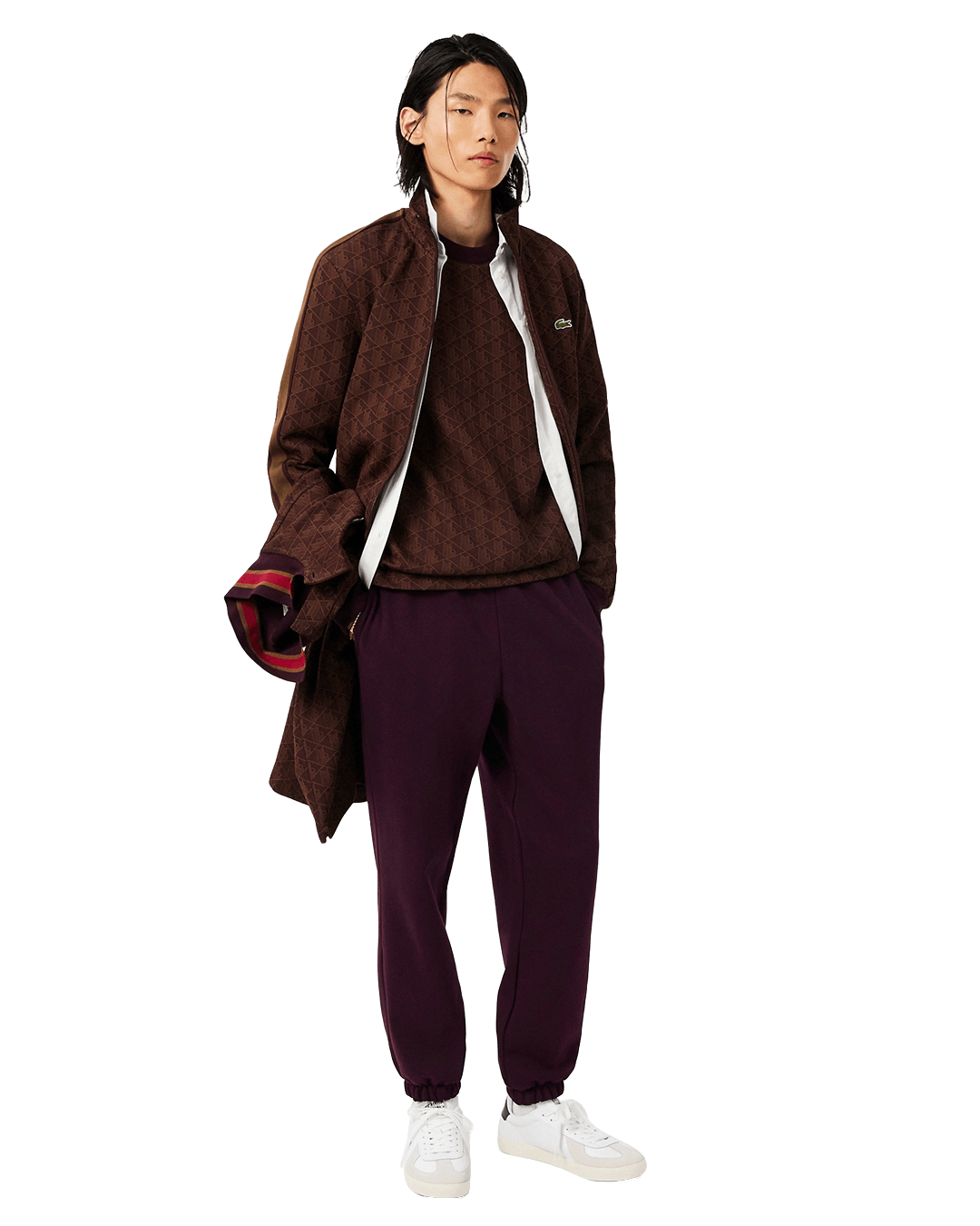 Lacoste Trousers Lacoste Burgundy Trousers