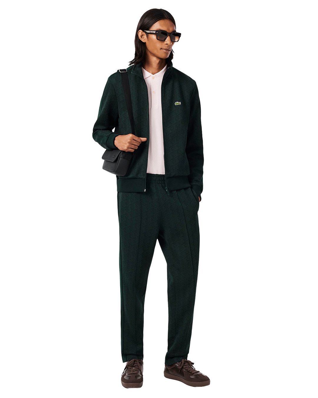 Lacoste Trousers Lacoste Dark Green and Green Trousers