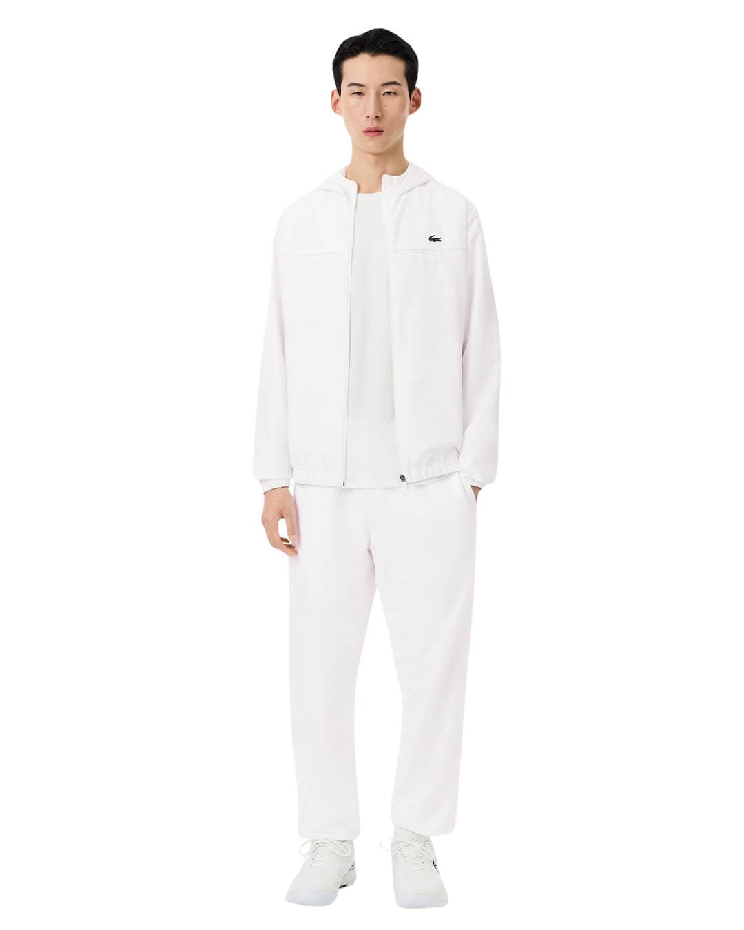 Lacoste Trousers Lacoste White Men'S Lightweight Trousers