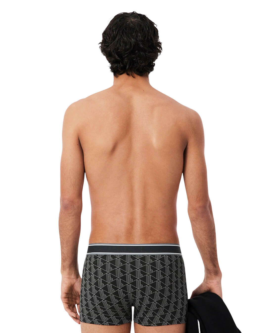 Lacoste Underwear Lacoste Black  Men'S 3-Pack  Underwear