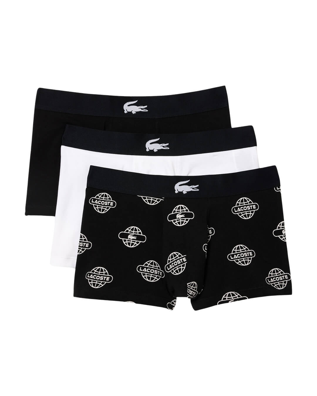 Lacoste Underwear Lacoste Multicoloured 3-pack Stretch Cotton Jersey Trunks