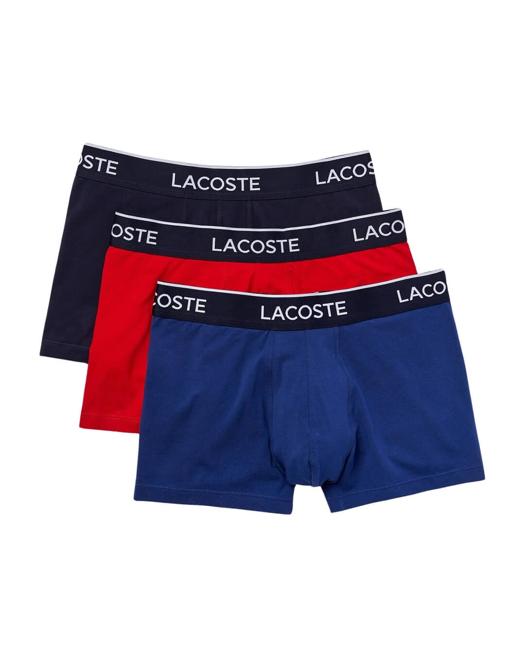 Lacoste Underwear Lacoste Multicoloured Pack Of 3 Casual Black Trunks