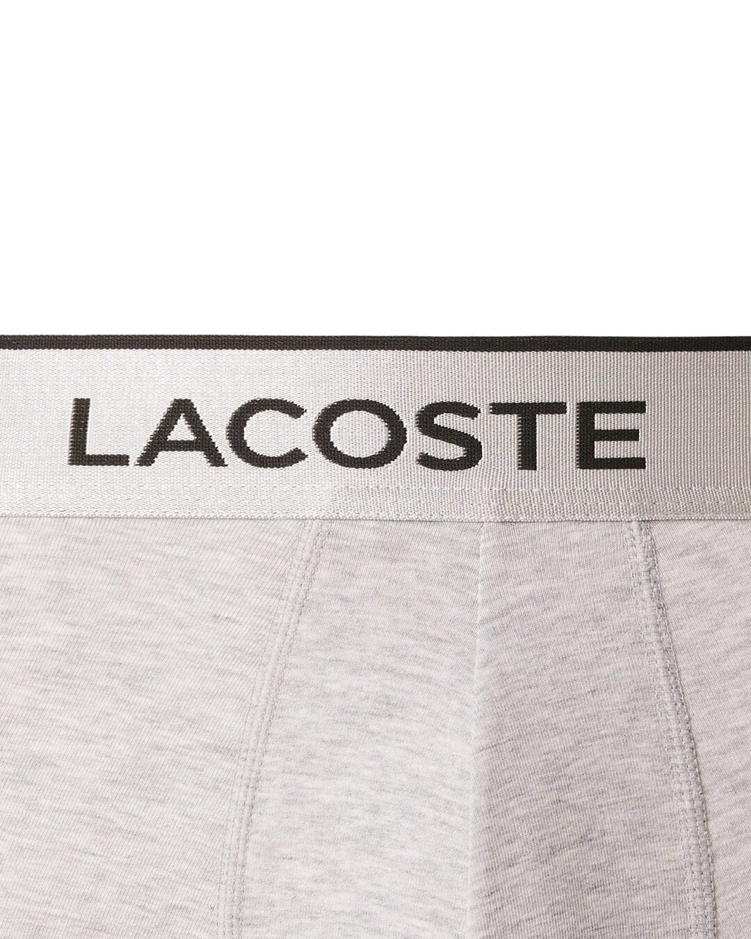 Lacoste Underwear Lacoste Slv Men'S Trunk Ai4 Silver Chine Sinople Blac
