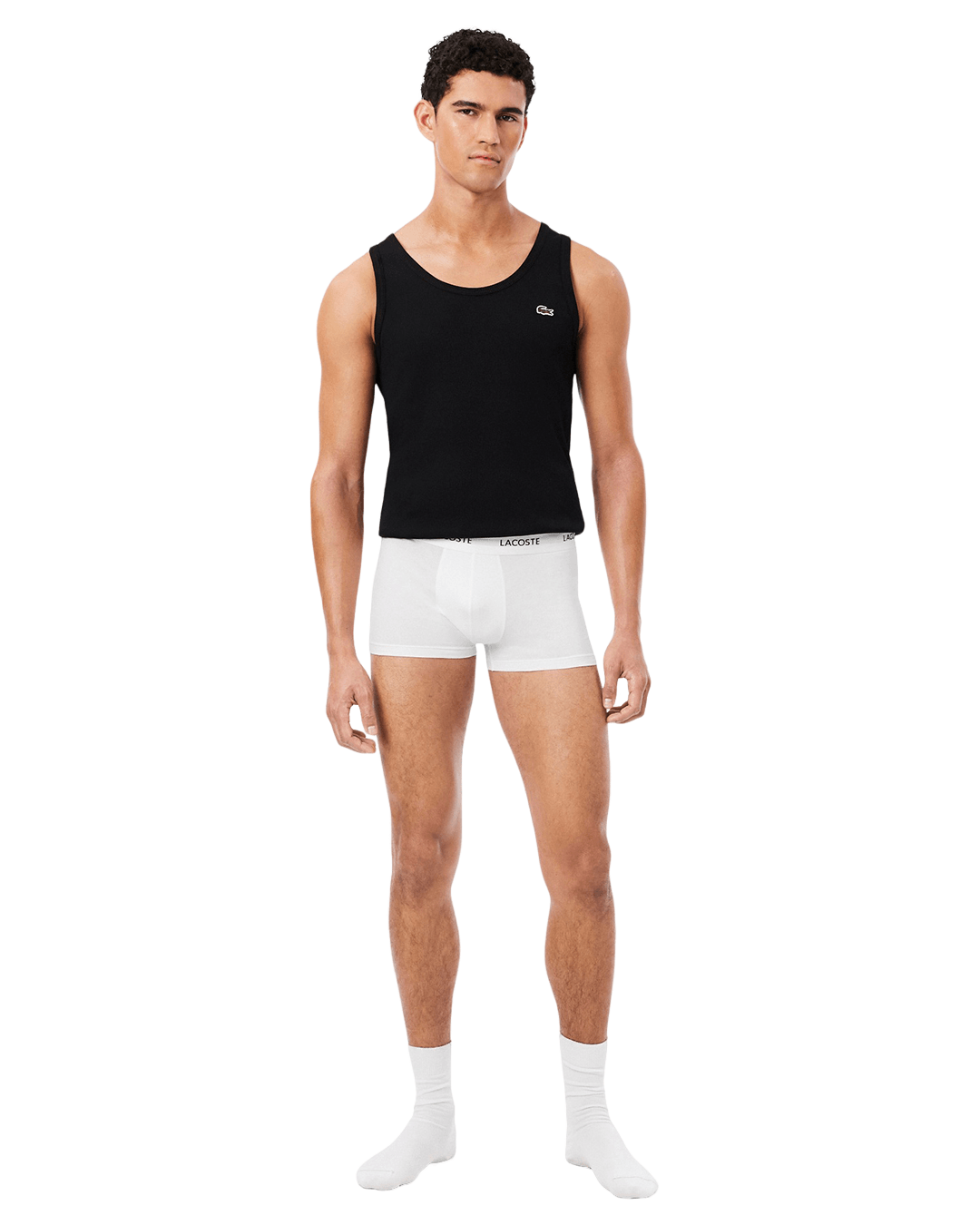 Lacoste Underwear Lacoste White Trunks