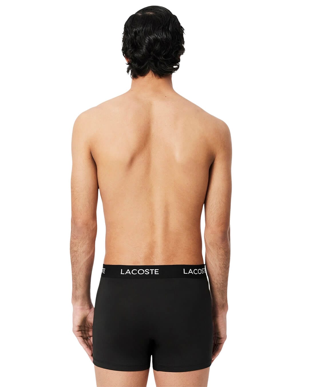 Lacoste Underwear MEN&#39;S TRUNK BLACK Black