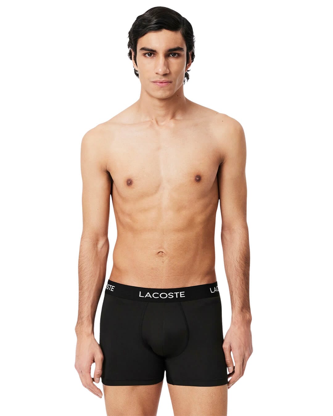 Lacoste Underwear MEN&#39;S TRUNK BLACK Black