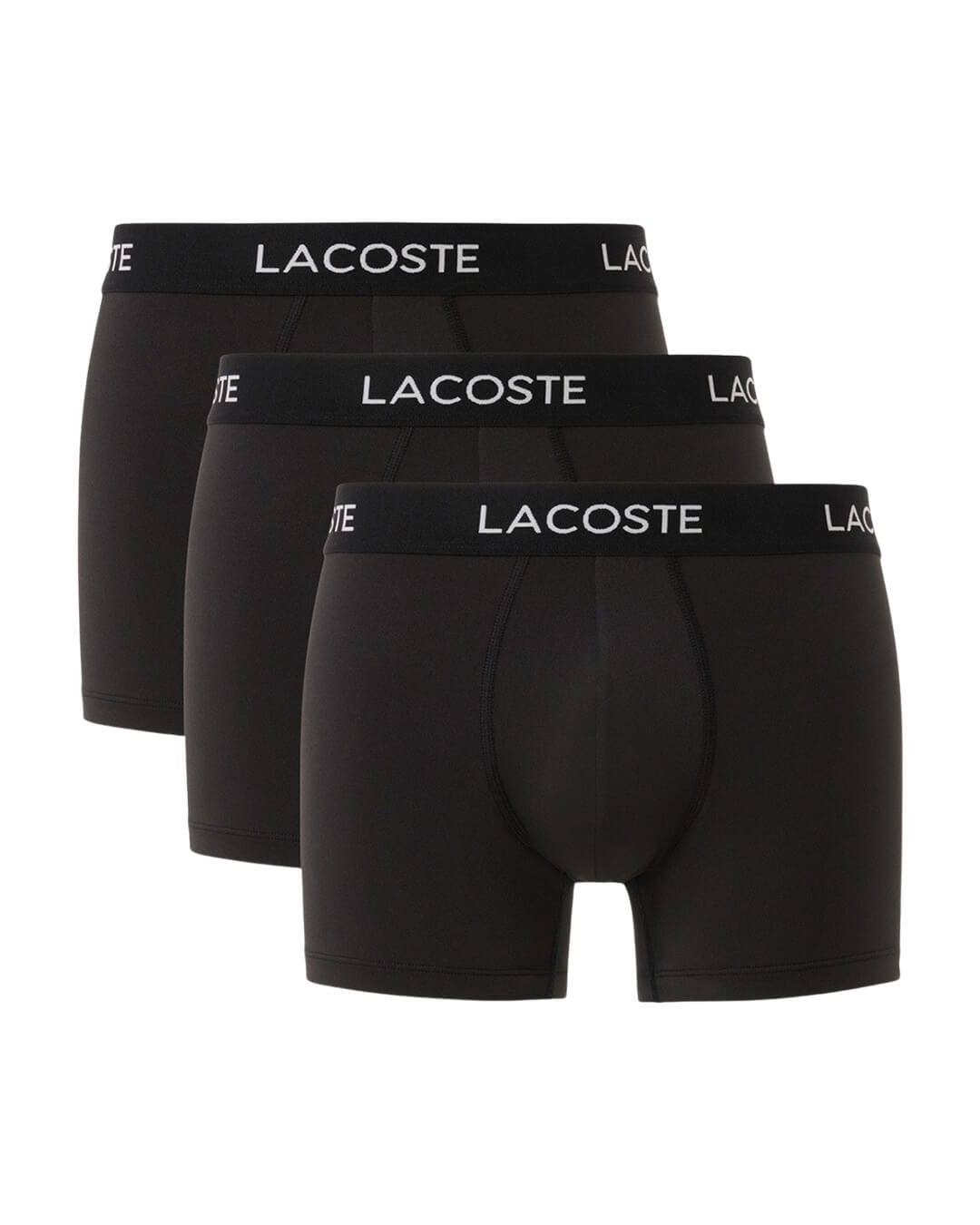 Lacoste Underwear MEN&#39;S TRUNK BLACK Black