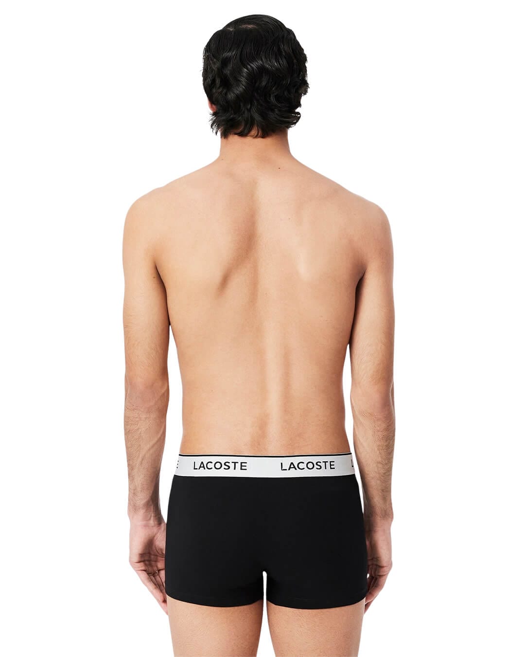 Lacoste Underwear MEN&#39;S TRUNK BLACK Black 2